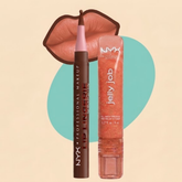 LIP COMBO DELINEADOR LIP LINGERIE + JELLY JOB GLOSS - NYX