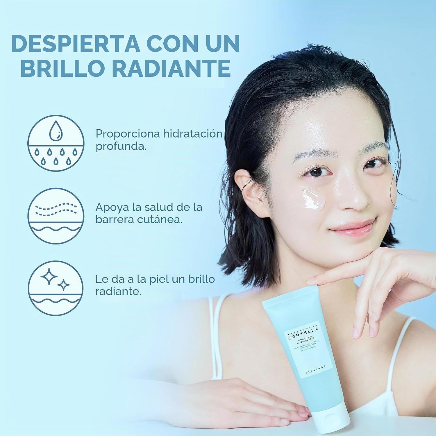 MASCARILLA MADAGASCAR CENTELLA HYALU-CICA SLEEPING PACK 30ML - SKIN1004