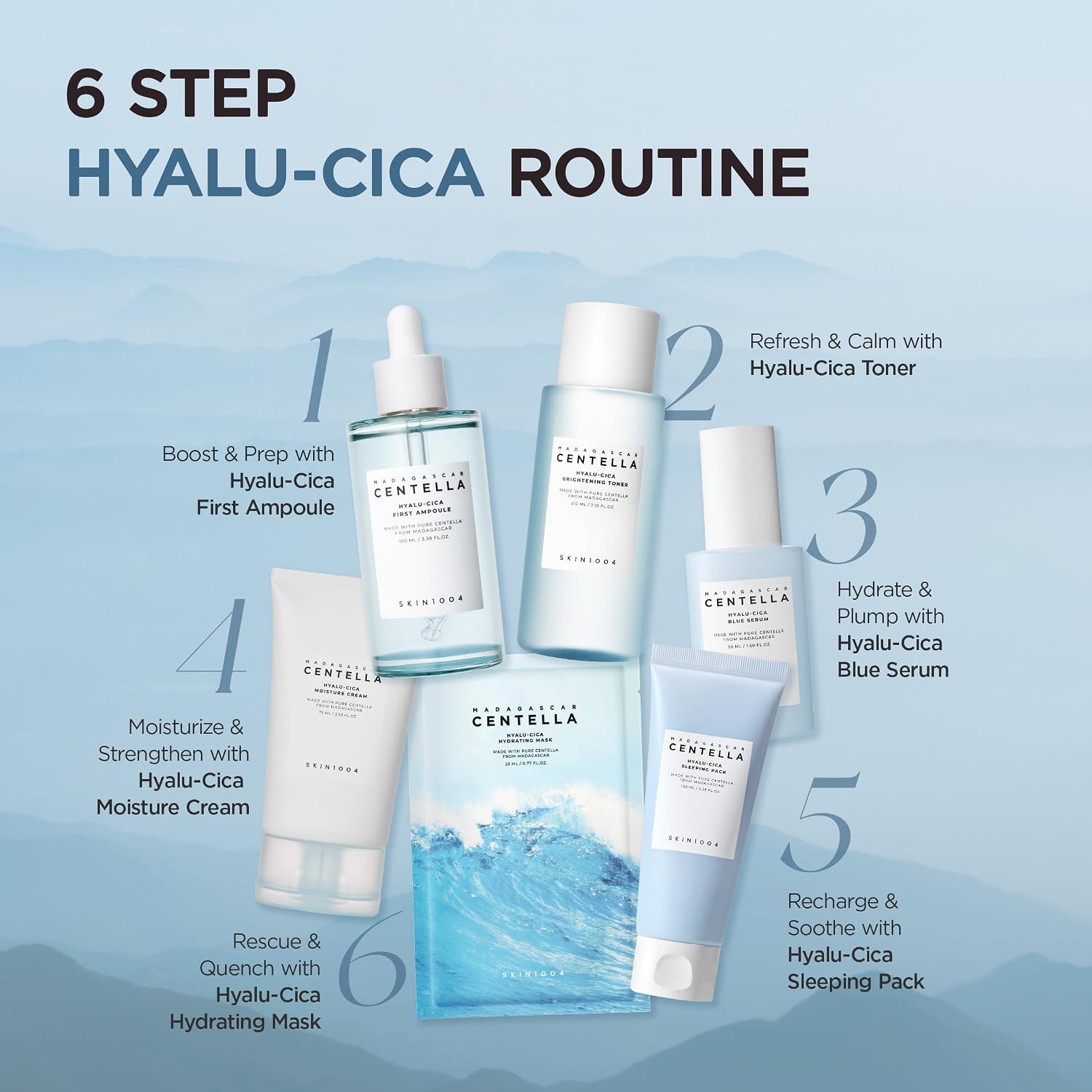 MASCARILLA MADAGASCAR CENTELLA HYALU-CICA SLEEPING PACK 30ML - SKIN1004