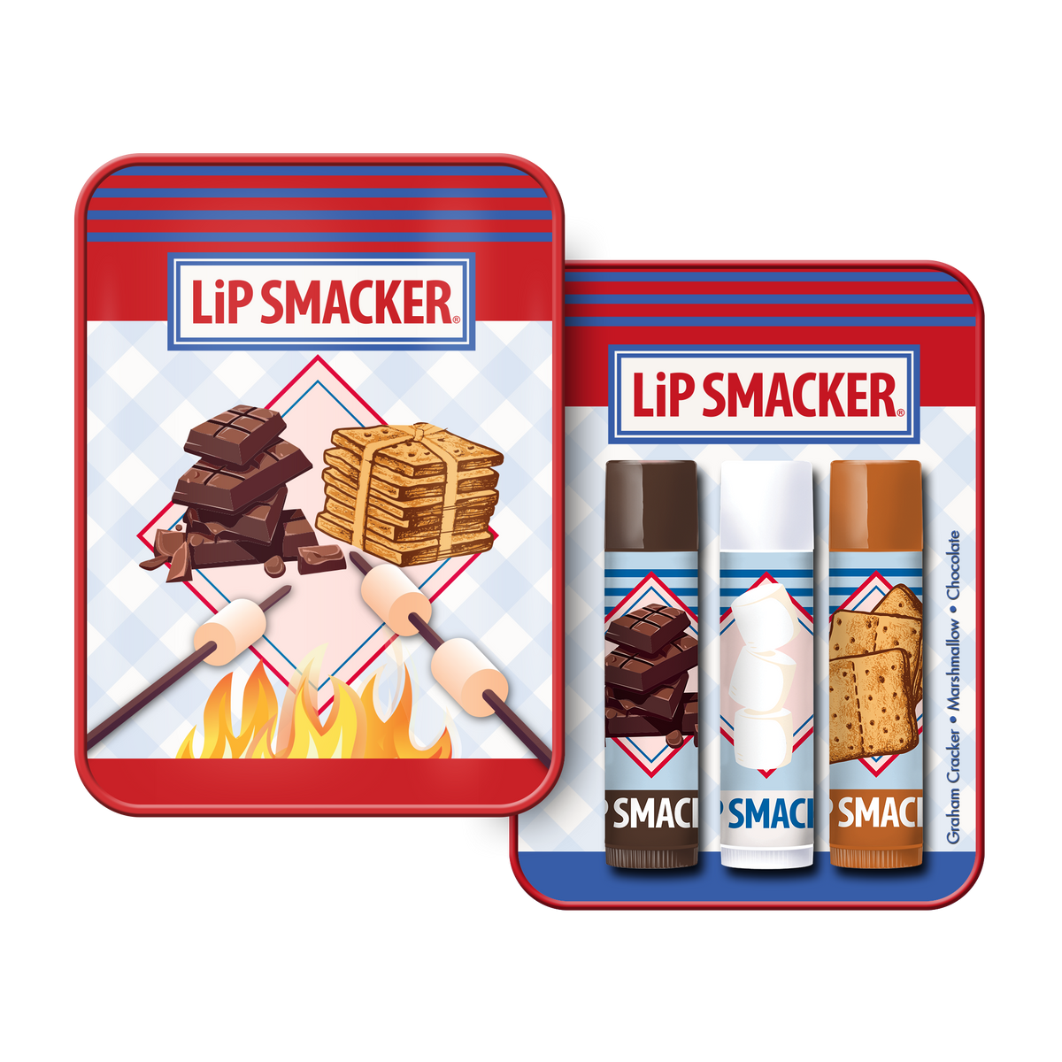 TRIO BÁLSAMOS LABIALES SMOORE - LIP SMACKER