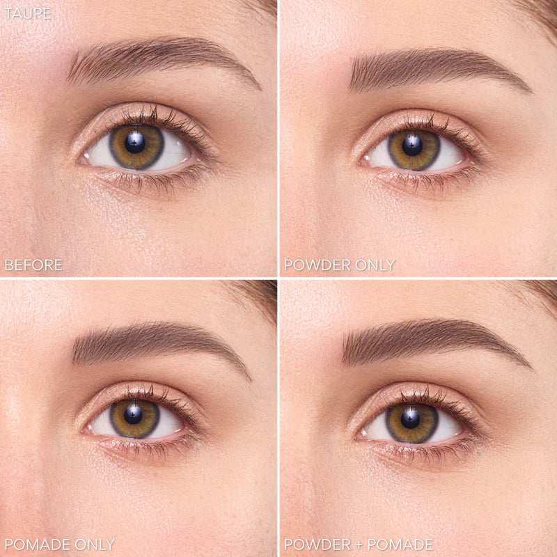 DUET SET DE CEJAS TAUPE - BEAUTY CREATIONS