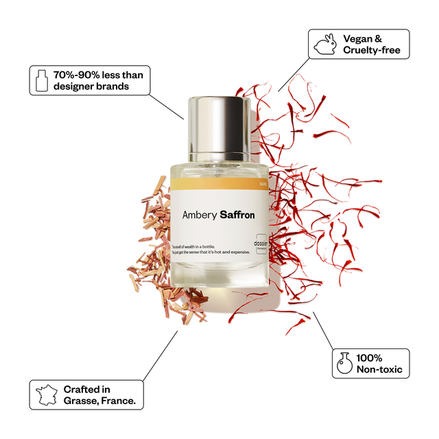 PERFUME AMBERY SAFFRON 50ML - DOSSIER