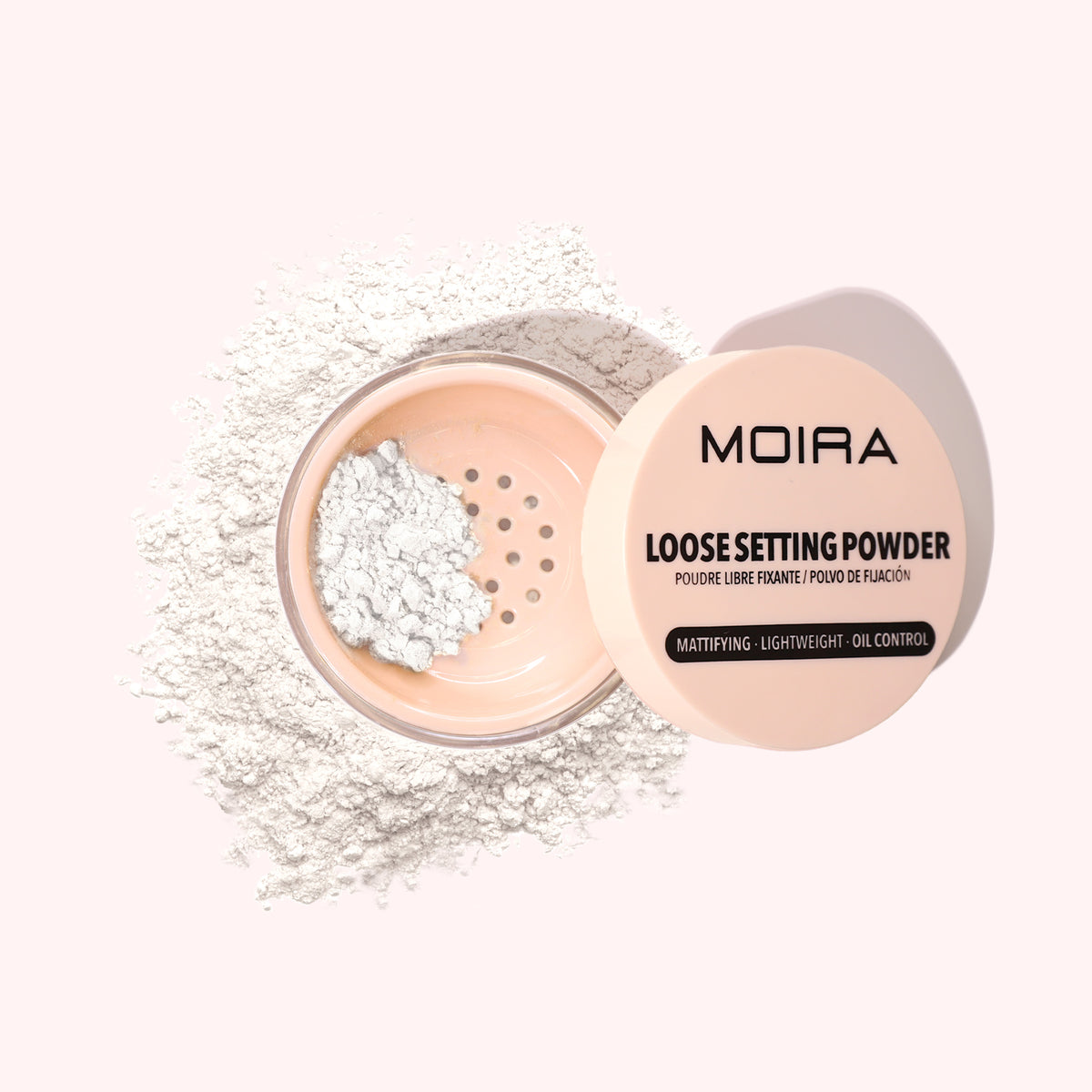 POLVO FIJADOR  LOOSE SETTING POWDER 007 TRÁSLUCIDO - MOIRA