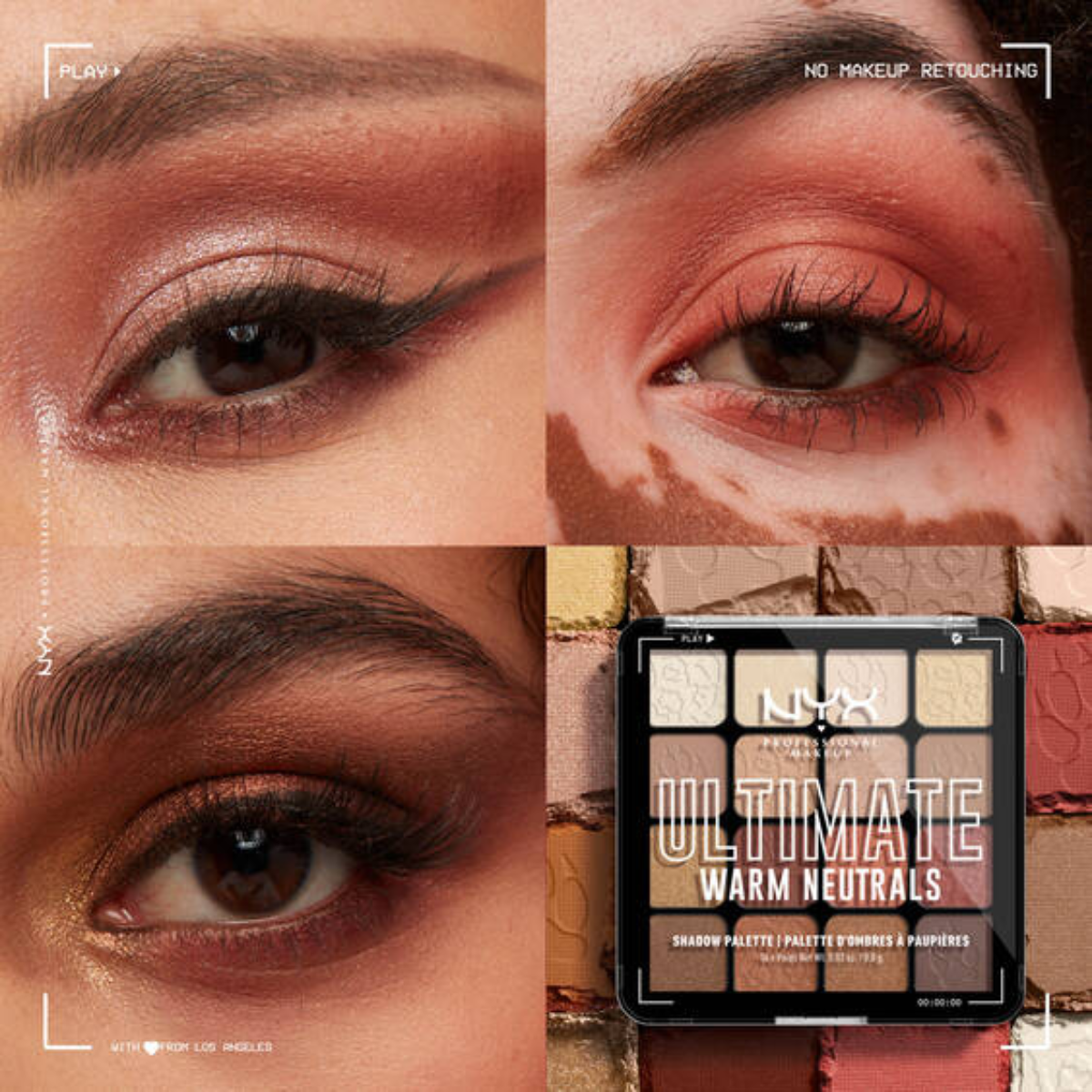 ULTIMATE SHADOW  PALETTE / WARM NEUTRALS - NYX