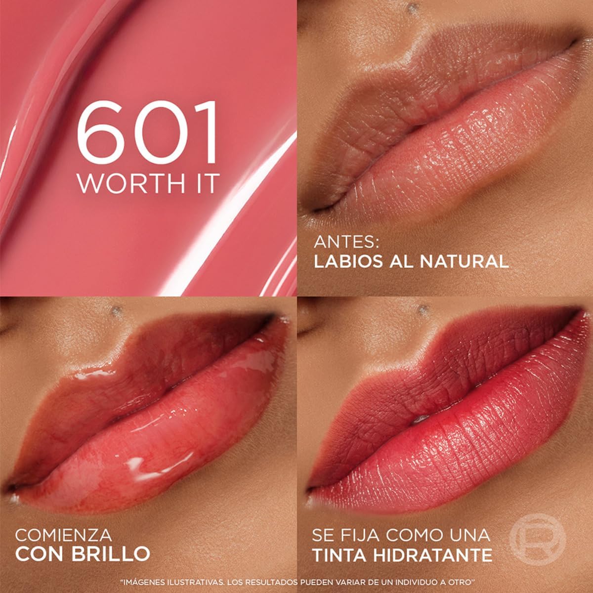 HYALURON TINT, TINTA SERUM PARA LABIOS - LOREAL PARIS