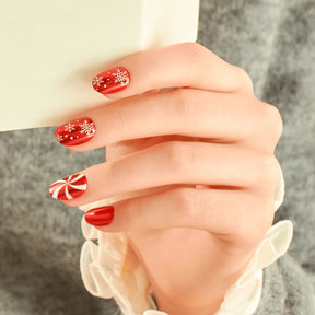UÑAS POSTIZAS IMPRESS NAILS MERRY N BRIGHT - KISS