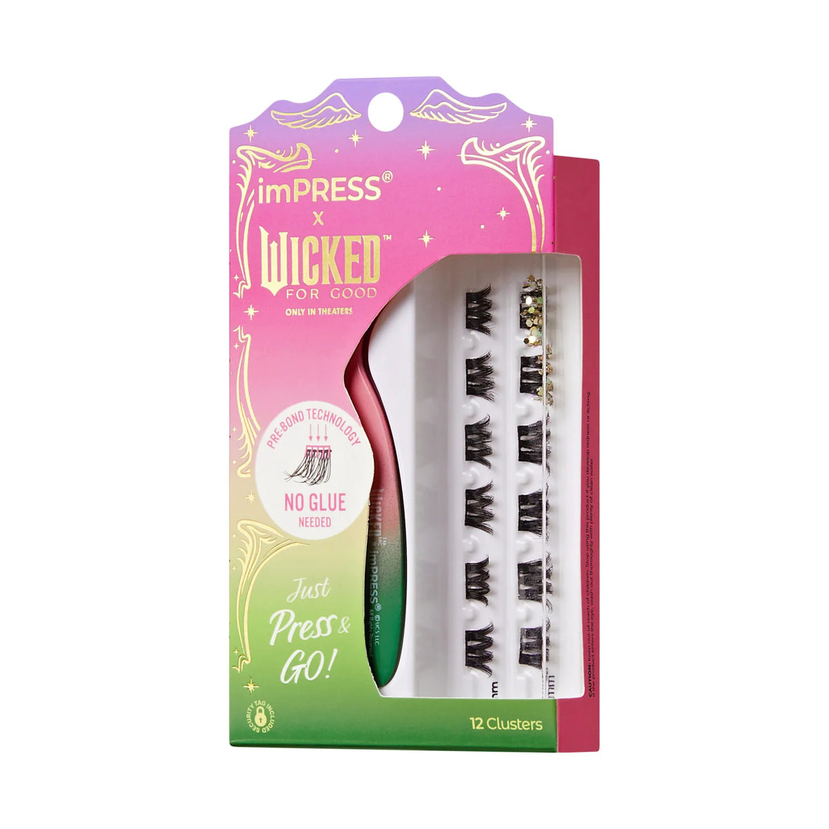 PESTAÑAS POSTIZAS WICKED X IMPRESS FLY FLY - KISS