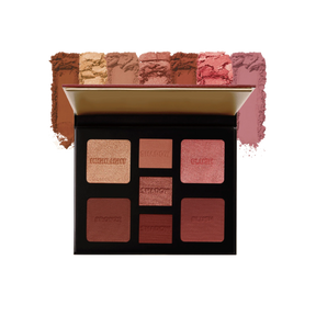 ALL-INCLUSIVE MEDIUM TO DEEP, PALETA DE SOMBRAS, RUBOR E ILUMINADOR - MILANI