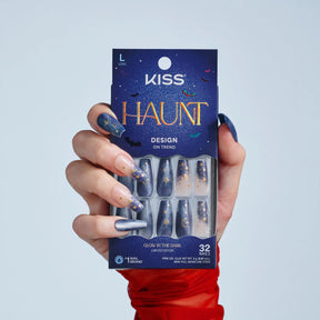 UÑAS POSTIZAS SPOOKY TIPS - KISS