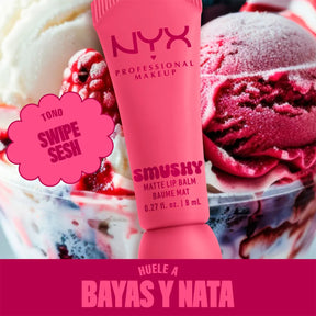 BÁLSAMO LABIAL MATE SMUSHY - NYX PROFESSIONAL MAKEUP
