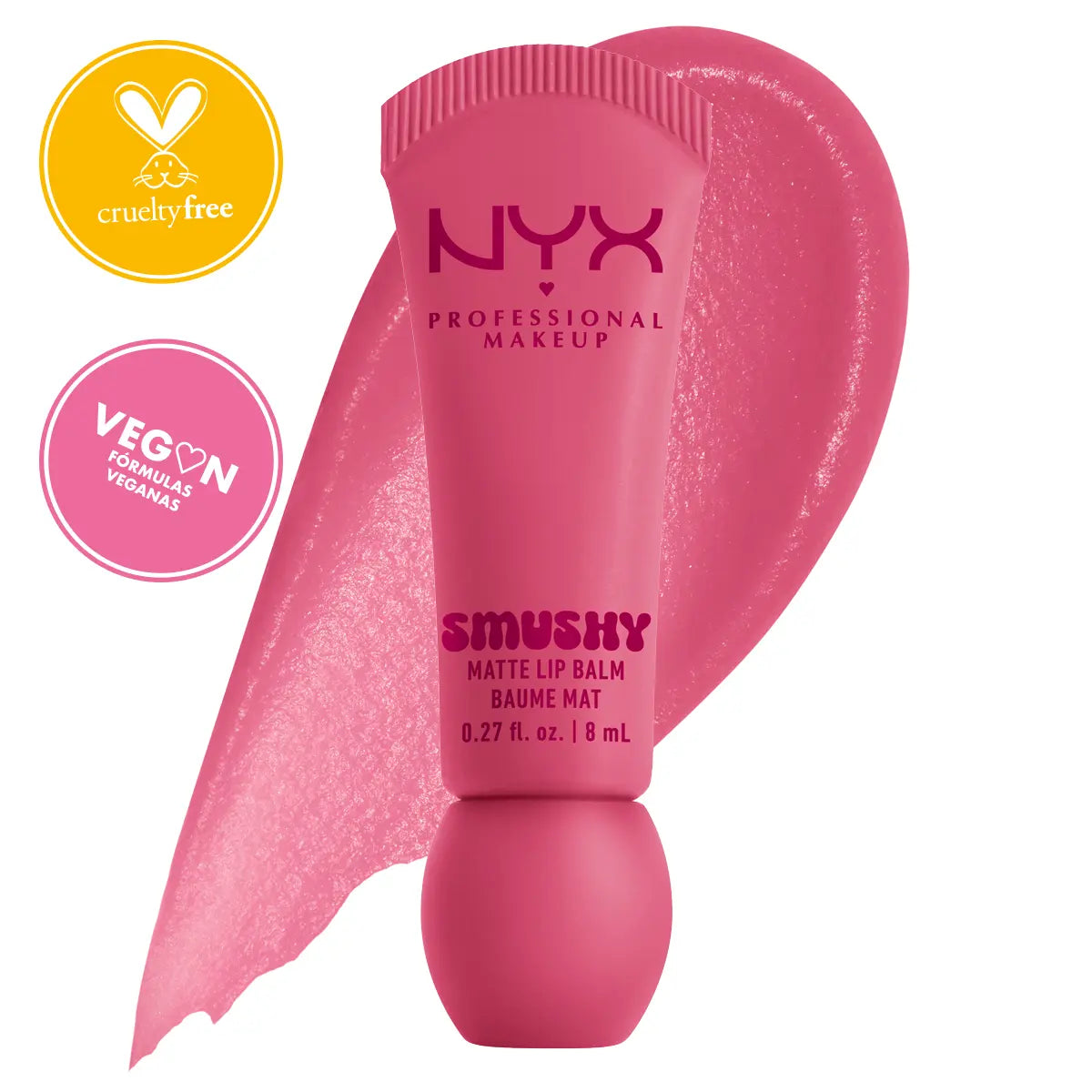 BÁLSAMO LABIAL MATE SMUSHY - NYX PROFESSIONAL MAKEUP