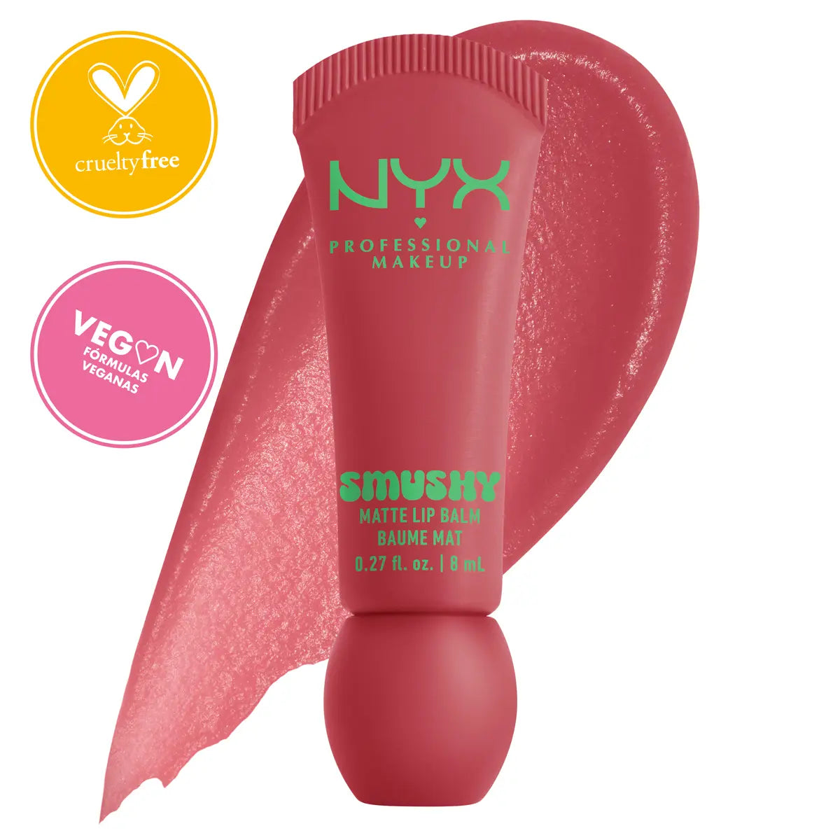 BÁLSAMO LABIAL MATE SMUSHY - NYX PROFESSIONAL MAKEUP