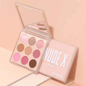 PALETA DE SOMBRAS MINI NUDE X MY ATRACTION - BEAUTY CREATIONS