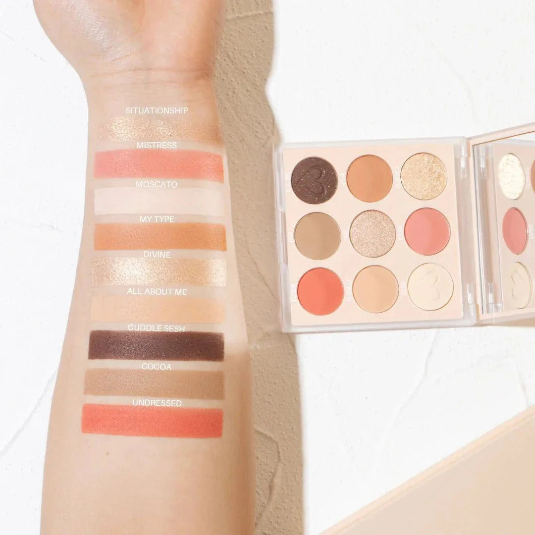 PALETA DE SOMBRAS MINI NUDE X UNSEEN - BEAUTY CREATIONS