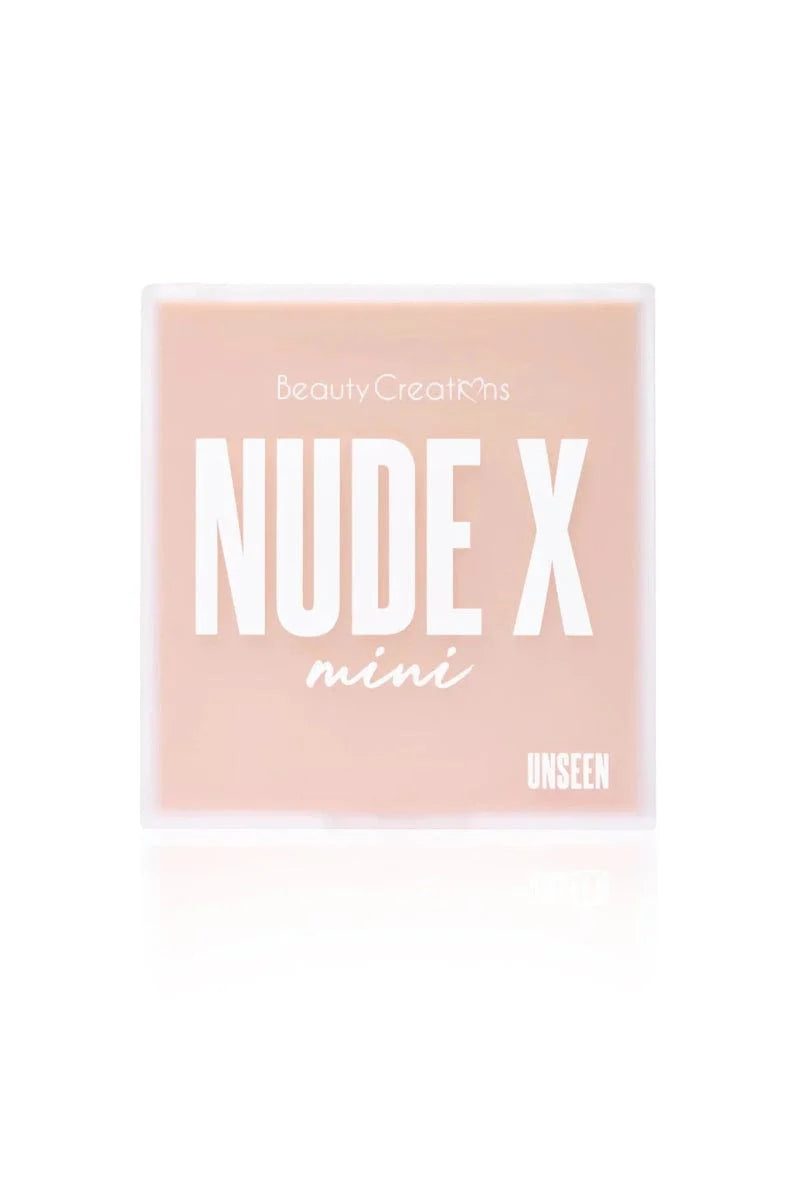 PALETA DE SOMBRAS MINI NUDE X UNSEEN - BEAUTY CREATIONS