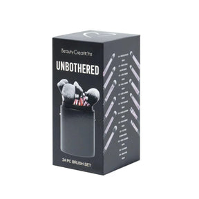SET DE BROCHAS DE VIAJE 24 PIEZAS UNBOTHERED – BEAUTY CREATIONS