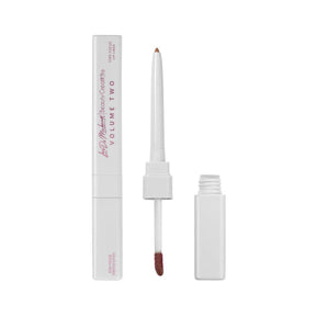 LESDOMAKEUP STAY FOCUS DUAL ENDED LIP LINER & LIP OIL TINT - BEAUTY CREATIONS