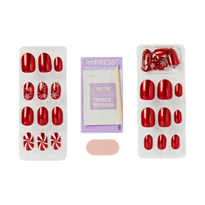 UÑAS POSTIZAS IMPRESS NAILS MERRY N BRIGHT - KISS