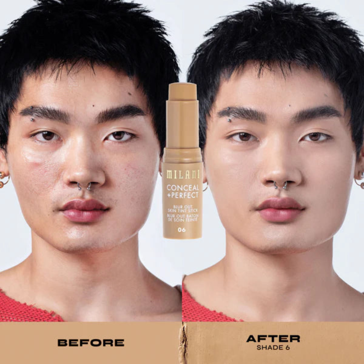 CONCEAL AND PERFECT BLUR OUT, TINTA DE MAQUILLAJE EN STICK - MILANI