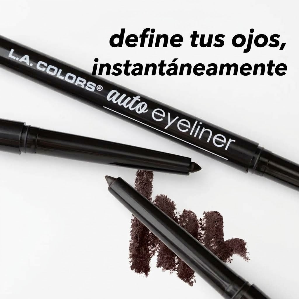 LÁPIZ DELINEADOR DE OJOS RETRACTIL COLOR CAFÉ - LA COLORS