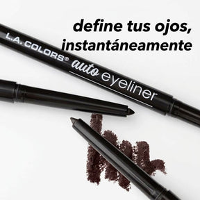 LÁPIZ DELINEADOR DE OJOS RETRACTIL COLOR CAFÉ - LA COLORS