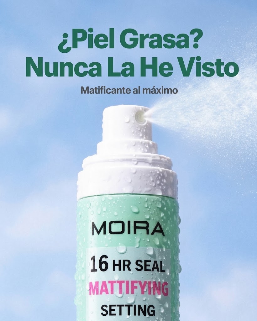 FIJADOR DE MAQUILLAJE 16HR SEAL MATIFICADOR - MOIRA