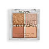 PALETA DE SOMBRAS POCKET PALETTE COCONUT DREAM - RELOVE