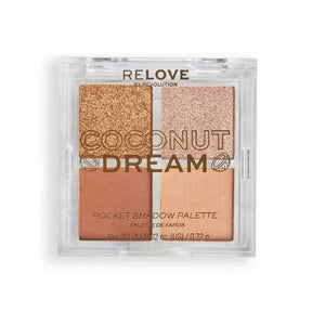 PALETA DE SOMBRAS POCKET PALETTE COCONUT DREAM - RELOVE