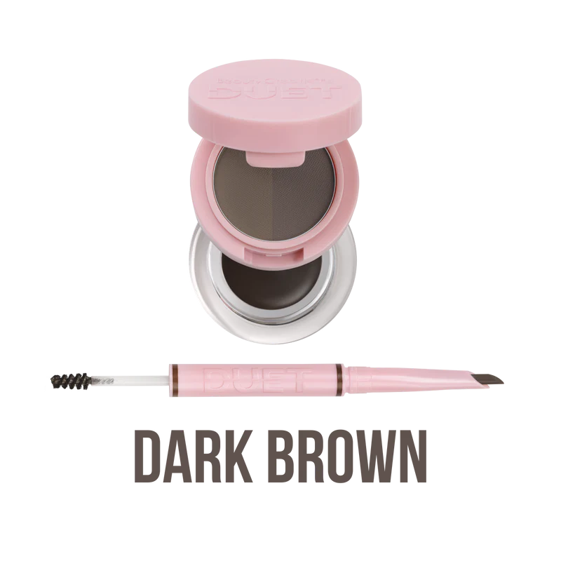 DUET SET DE CEJAS DARK BROWN - BEAUTY CREATIONS
