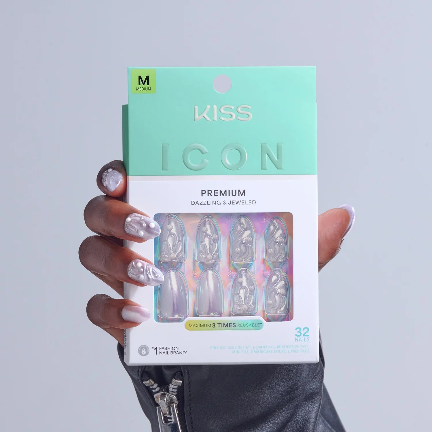 UÑAS POSTIZAS REMARKABLE ICON - KISS