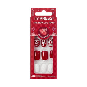 UÑAS POSTIZAS IMPRESS NAILS FEELIN FESTIVE - KISS