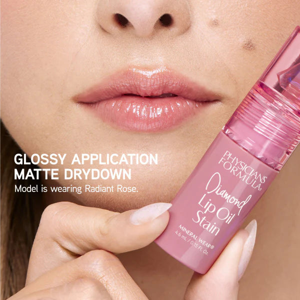 MINERAL WEAR DIAMOND LIP OIL STAIN - PHYSICIANS FORMULA