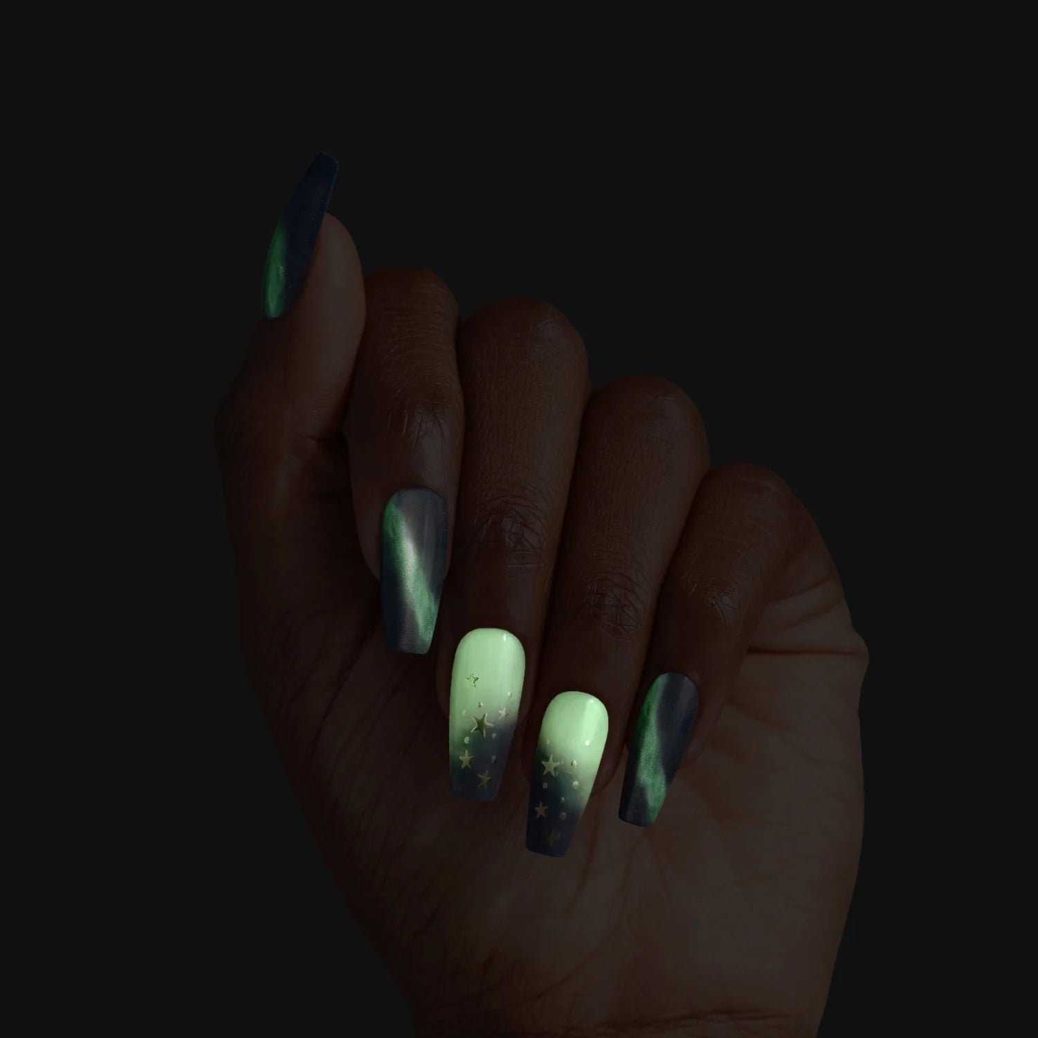 UÑAS POSTIZAS SPOOKY TIPS - KISS