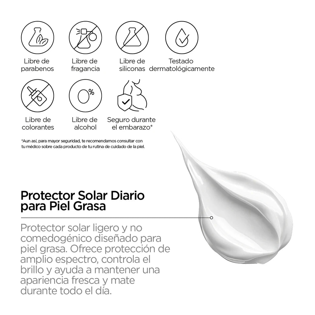 PROTECTOR SOLAR PARA PIEL GRASA JUST DAILY SUN SHIELD - REVOX B77
