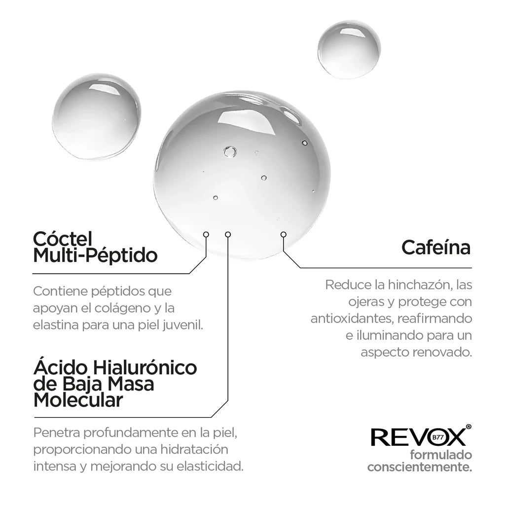 SERUM CONTORNO DE OJOS MULTI PEPTIDOS JUST - REVOX B77