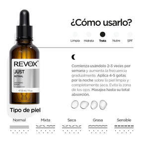 SERUM RETINOL JUST RETINAL - REVOX B77