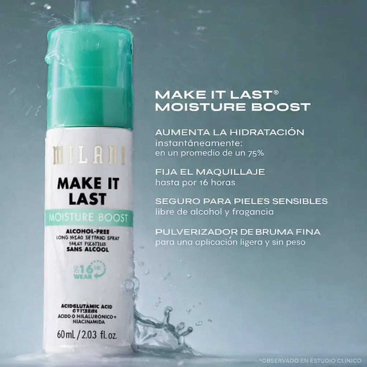 MAKE IT LAST MOISTURE BOOST, FIJADOR DE MAQUILLAJE - MILANI