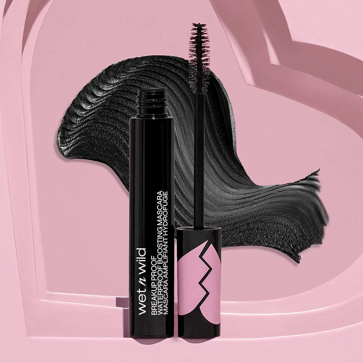 BREAKUP PROOF WATERPROOF BOOSTING MASCARA ULTRA BLACK - WET N WILD