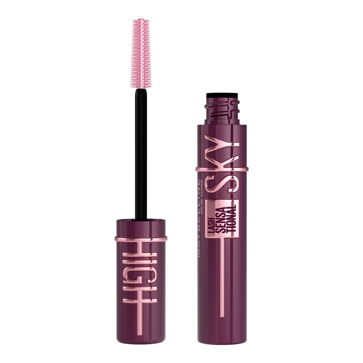 MASCARA PARA PESTAÑAS SKY HIGH BURGUNDY HAZE - MAYBELLINE