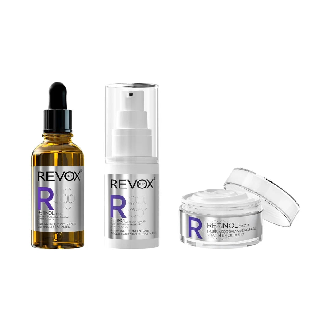 KIT SKINCARE RUTINA ANTIEDAD RETINOL - REVOX B77