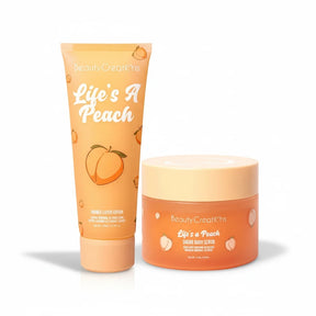 DUO CORPORAL CREMA + EXFOLIANTE LIFE´S A PEACH - BEAUTY CREATIONS