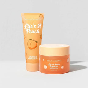 DUO CORPORAL CREMA + EXFOLIANTE LIFE´S A PEACH - BEAUTY CREATIONS
