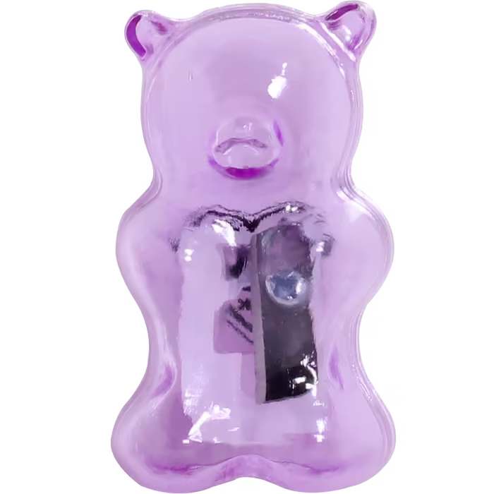 SACAPUNTAS PURPLE TEDDY BEAR - KIMCHIC