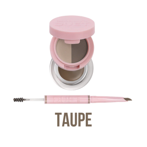 DUET SET DE CEJAS TAUPE - BEAUTY CREATIONS