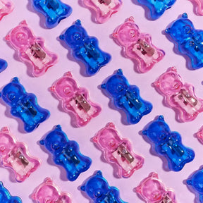 SACAPUNTAS PURPLE TEDDY BEAR - KIMCHIC