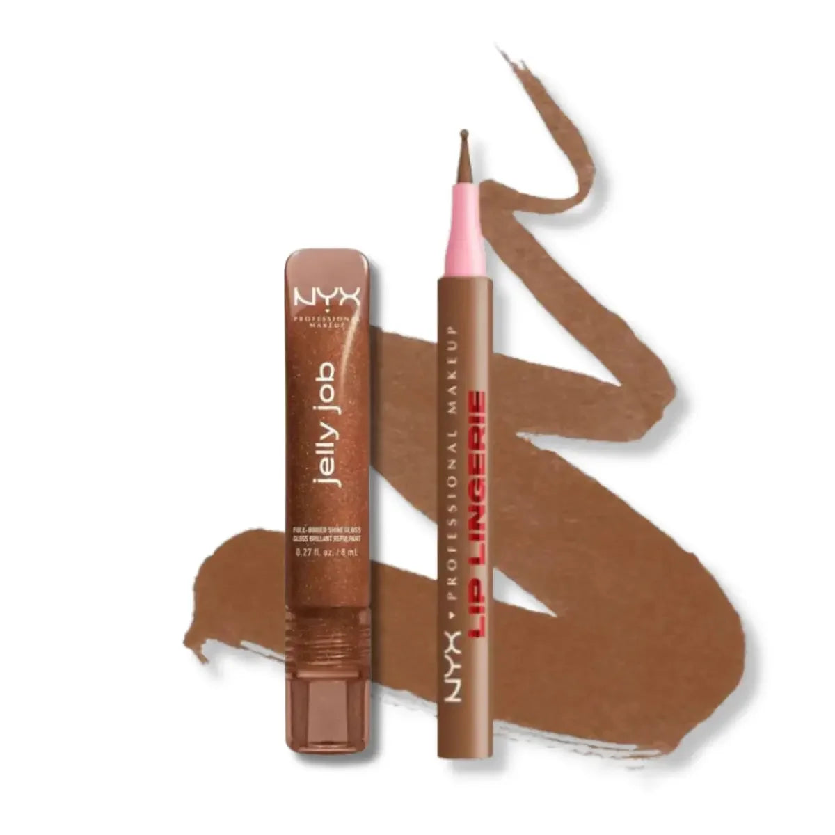 DÚO LIP LINGERIE + JELLY JOB BLING ME - NYX PROFESSIONAL MAKEUP