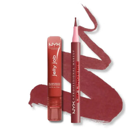 DÚO LIP LINGERIE + JELLY JOB KISS - NYX PROFESSIONAL MAKEUP