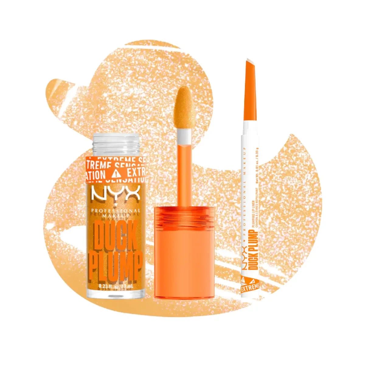 DÚO DUCK PLUMP CLEAR SPARKLE - NYX PROFESSIONAL MAKEUP