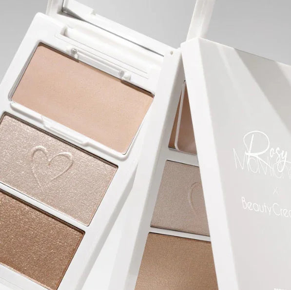 PALETA DE ILUMINADORES ROSY'S HIGHLIGHTERS ROSY MCMICHAEL X BEAUTY CREATIONS VOL 2 + TERMO DE REGALO