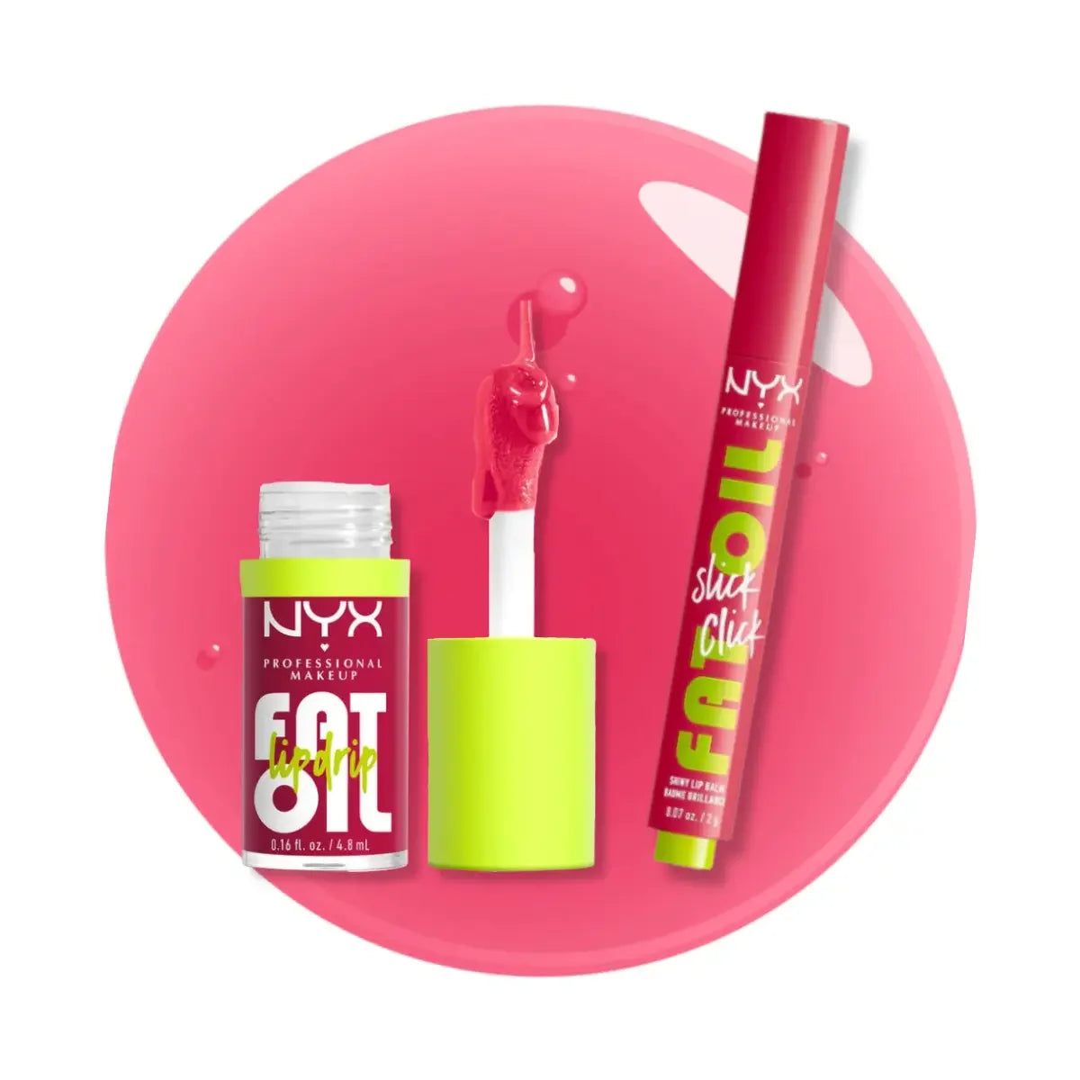 DÚO BÁLSAMO + LIP GLOSS FAT OIL NEWSFEED - NYX PROFESSIONAL MAKEUP